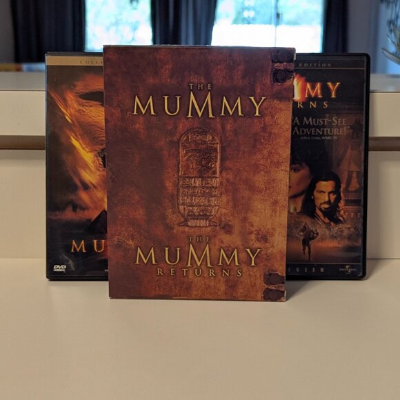 Vintage The Mummy Collection DVD 2002 2 Disc Collectors Set - Picture 5 of 7